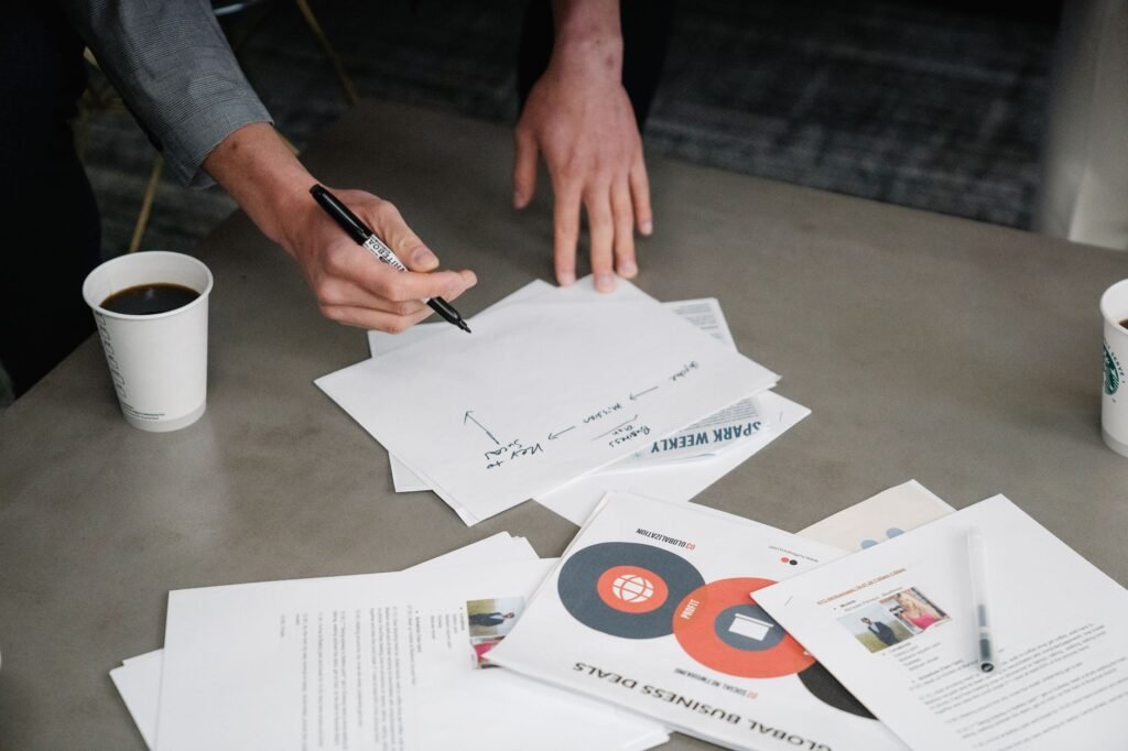 business idea planning worksheet for the GSA online business framework