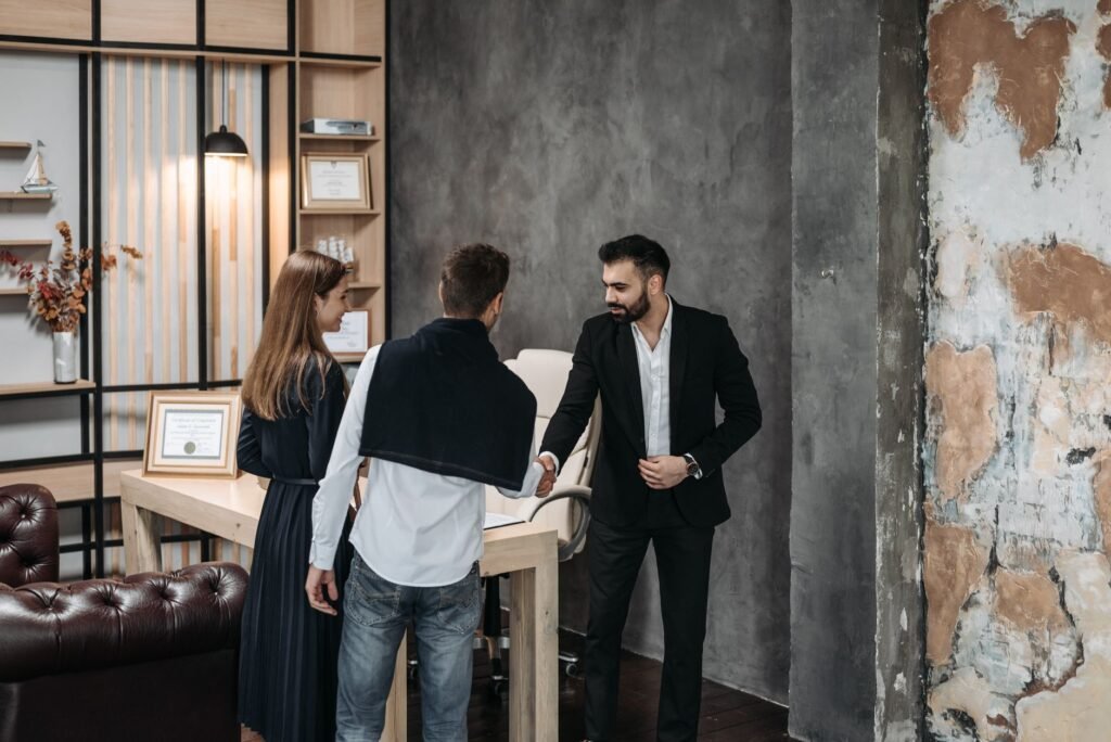 small business client consultation for an online business model guide